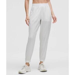 NWT Lululemon Adapted State Perforated High-Rise Jogger, White, W5HADS